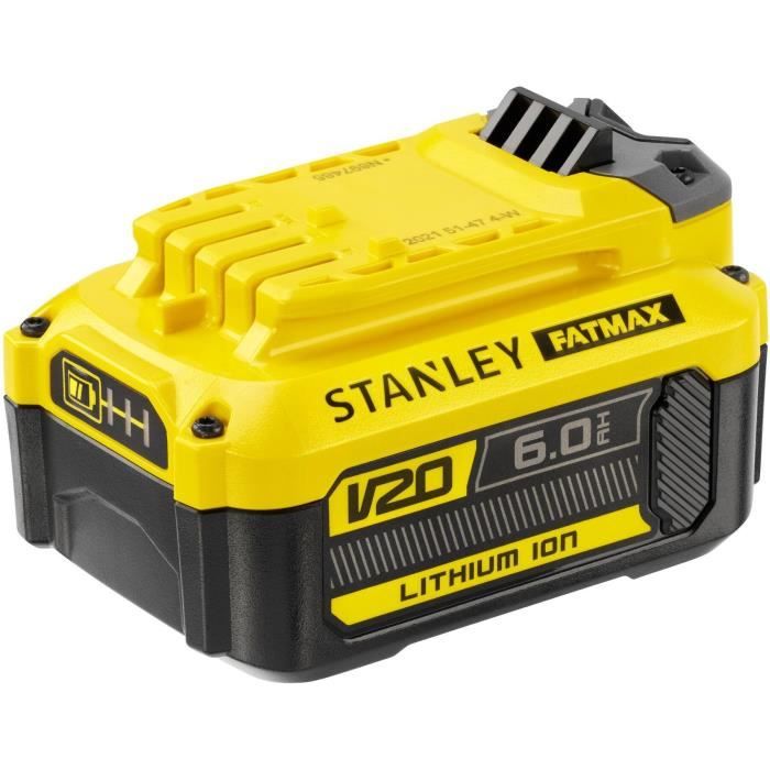 Batterie - STANLEY FATMAX V20 - SFMCB206-XJ - 18V 6Ah