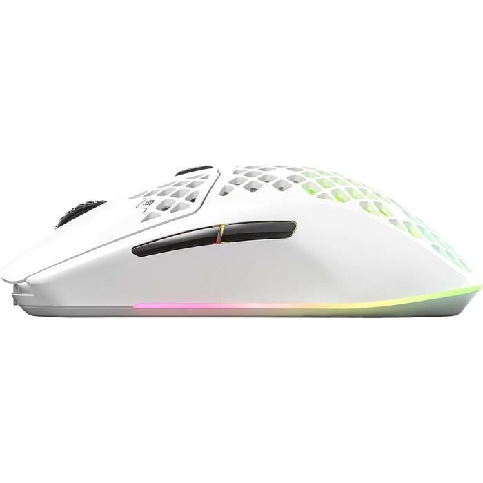 Souris Steelseries AEROX 3 WIRELESS SNOW SOURIS GAMING