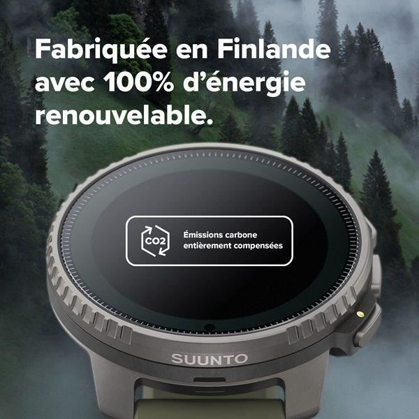 Montre connectée sport GPS - ALTIMETRE - SUUNTO VERTICAL BLACK SAND - Diametre écran 49 mm