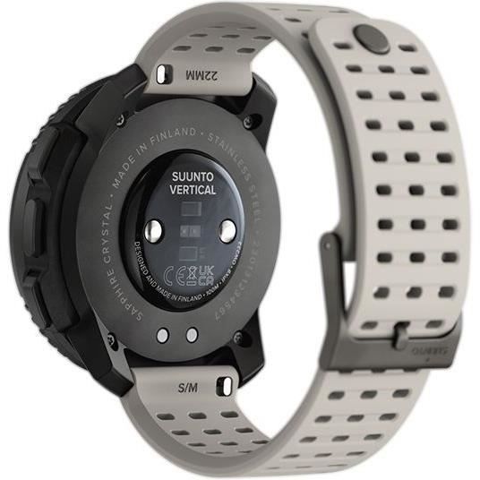 Montre connectée sport GPS - ALTIMETRE - SUUNTO VERTICAL BLACK SAND - Diametre écran 49 mm