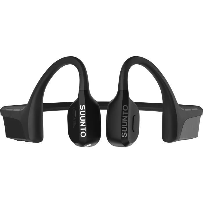 Écouteurs sans fil sport - SUUNTO Wing - Conduction osseuse - Powerbank inclus - Noir