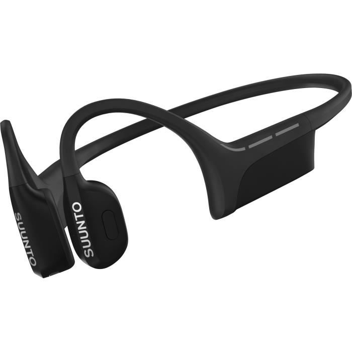 Écouteurs sans fil sport - SUUNTO Wing - Conduction osseuse - Powerbank inclus - Noir