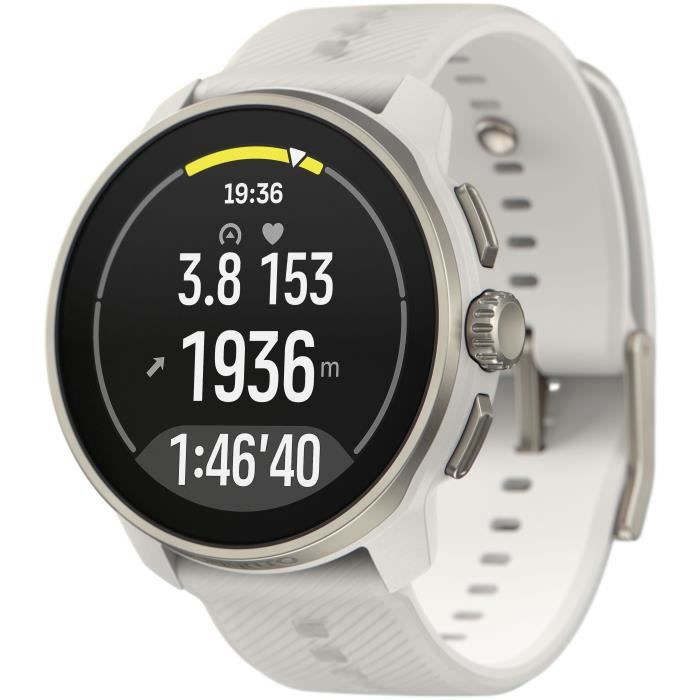 Montre connectée sport GPS - SUUNTO - Race S - Ecran 1,32 - Gris poudré