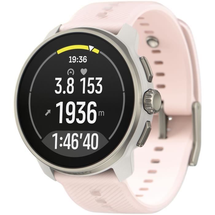 Montre connectée sport GPS - SUUNTO - Race S - Ecran 1,32 - Rose poudré