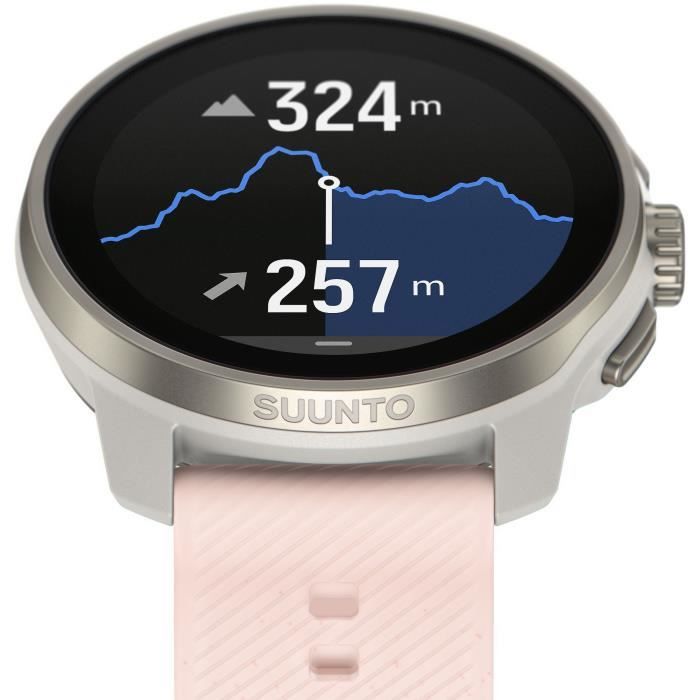 Montre connectée sport GPS - SUUNTO - Race S - Ecran 1,32 - Rose poudré