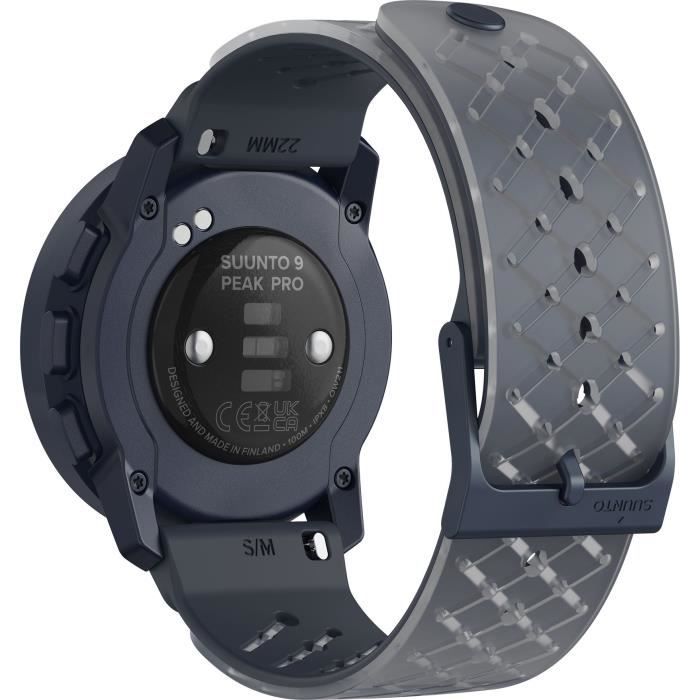 Montre connectée sport GPS - ALTIMETRE - SUUNTO - 9 Peak Pro Ocean Blue Diametre écran 43 mm