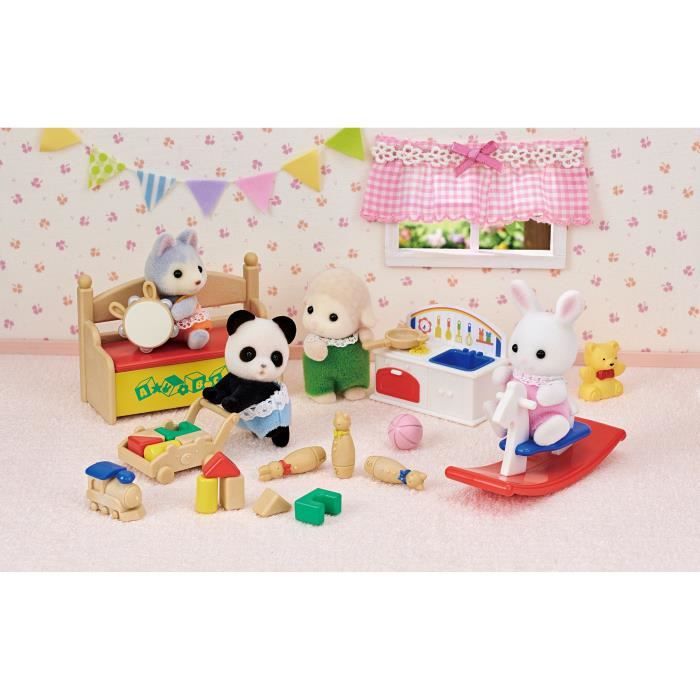 Figurines miniatures - SYLVANIAN FAMILIES - Le coffre a jouets des bébés