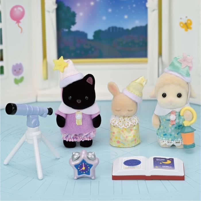 SYLVANIAN FAMILIES 5750 - Le trio des bébés pyjama party