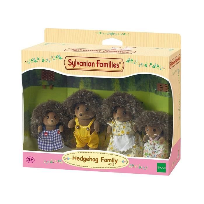 SYLVANIAN FAMILIES - 4018 - La famille hérisson - Les familles