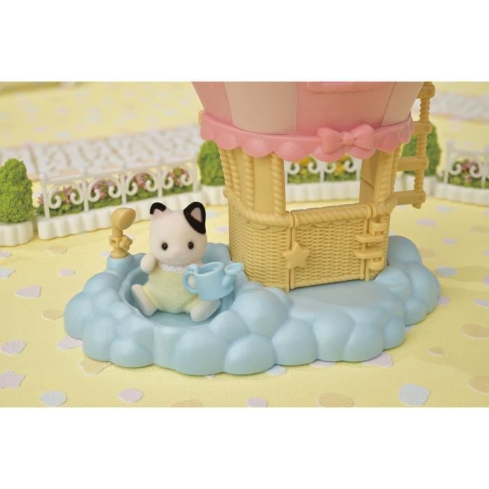 Mini-univers - SYLVANIAN FAMILIES - La montgolfiere des bébés - Rose - Pour enfants de 3 ans et plus