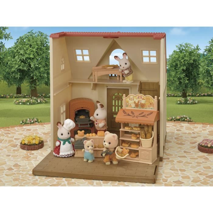 SYLVANIAN FAMILIES - Le coffret boulangerie pour Cosy Cottage - Jouet pour Enfant