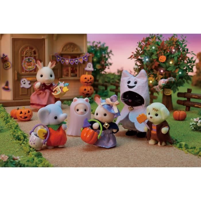 Figurines Les bébés d'Halloween - SYLVANIAN FAMILIES - 5654 - Extérieur - Mixte