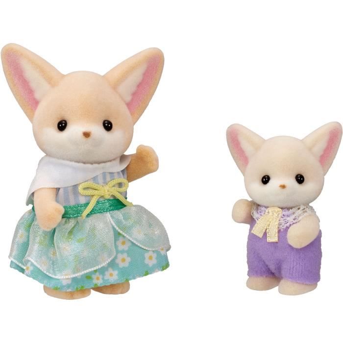 Set de pique-nique Fennec - SYLVANIAN FAMILIES - 2 personnages, vélo et accessoires