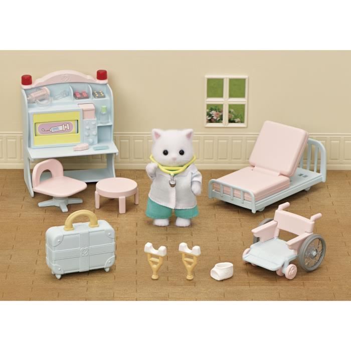 Coffret Docteur du Village - Sylvanian Families - Modele 5705 - Accessoires Inclus