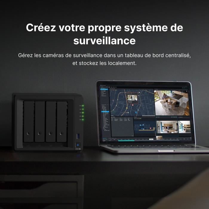 SYNOLOGY Serveur NAS 4 baies - DS923+