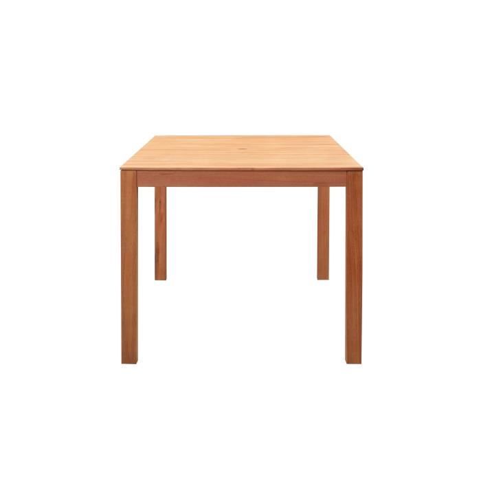 Table de jardin 6-8 personnes - 180 x 90 x H.74 cm - En bois d'acacia naturel