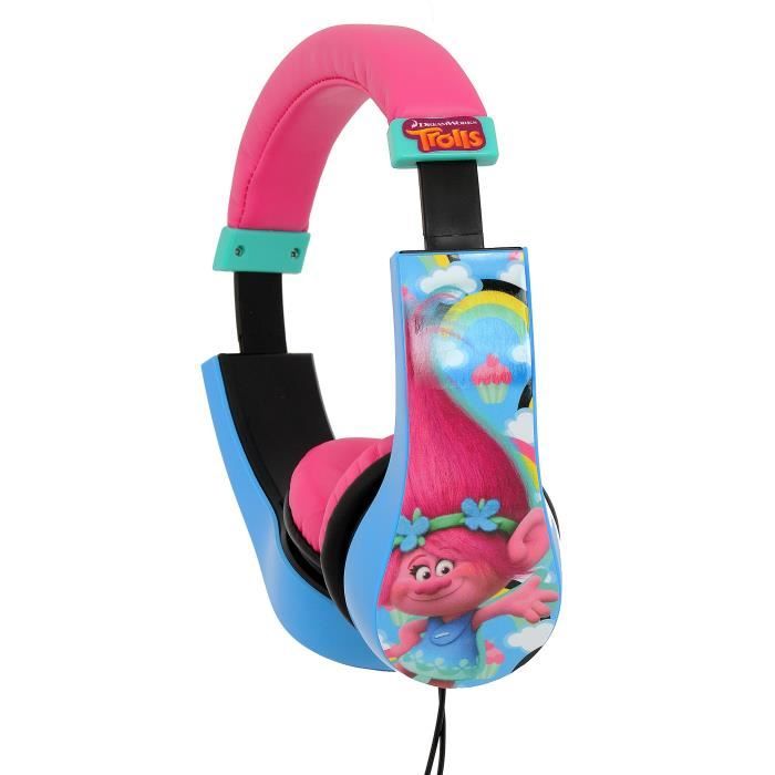 Casque enfant filaire - KIDDESIGNS - Trolls