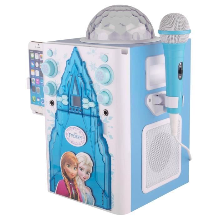 Karaoke avec boule disco - KIDDESIGNS - La Reine des Neiges