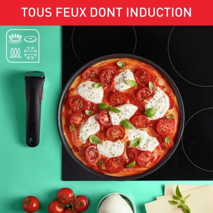 TEFAL INGENIO Daily Chef Batterie de cuisine 10 p, Induction, Revetement antiadhésif, Poeles casseroles, Fabriqué en France L3989402