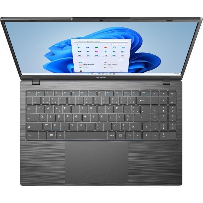 PC Portable Notebook - THOMSON NEO15 - 15,6 FHD - Core i3-10110U - RAM 8Go - 256Go SSD - Windows 11 - Noir - AZERTY + Souris/Sleeve