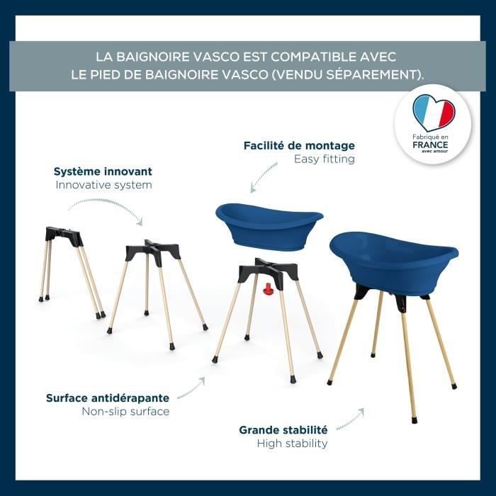 THERMOBABY Baignoire VASCO - Bleu océan