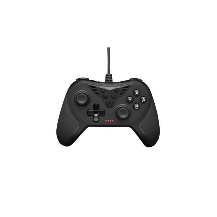 Manette Gamer - THE G-LAB - K-PAD HELIUM - Filaire - PC & PS - Noir