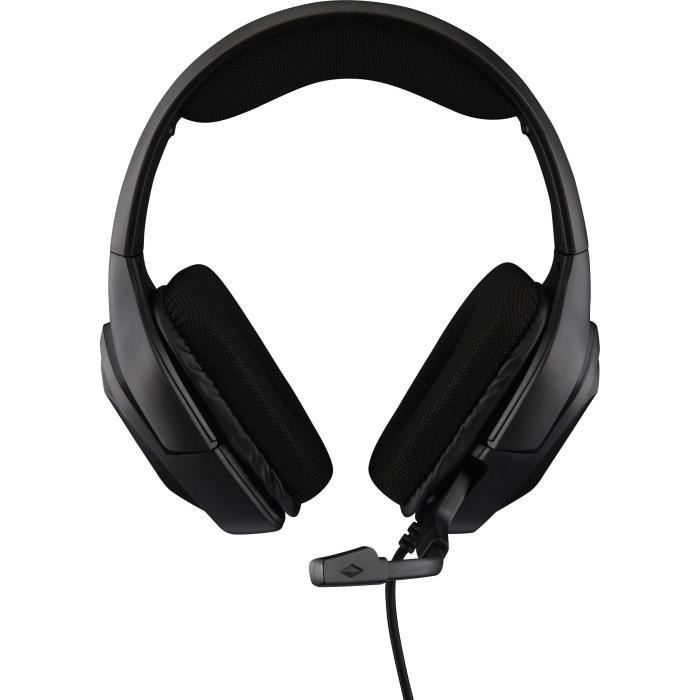 Casque Gamer Filaire - The G-Lab - KORP COBALT - Microphone - PC/PS4/Xbox One - Noir