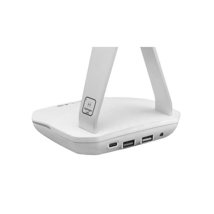 Support pour Casque/Micro-Casque - THE G-LAB - K-STAND HYDROGEN - 2 ports USB - Blanc