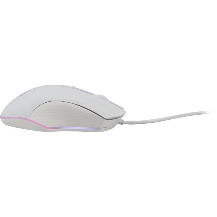 Souris Gamer filaire - THE G-LAB - KULT HELIUM - Blanc