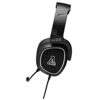 Casque Gamer filaire - THE G-LAB - KORP BARIUM - Noir