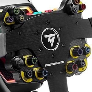 Volant PC/PS4/PS5/Xbox - THRUSTMASTER - Evo Racing 32R - Leather Cuir/structure Alu 32cm Palettes magnétiques 25 boutons 7 LEDS