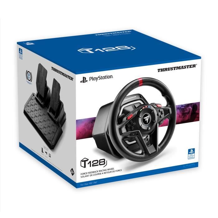 THRUSTMASTER T128 Volant de Course pour PS5, PS4, PC