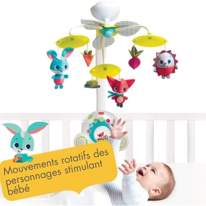 TINY LOVE Mobile Musical Soothe 'n Groove, 18 Mélodies, des la Naissance