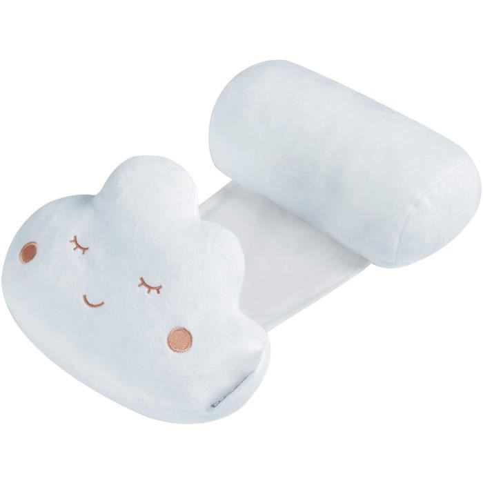 Cale bébé TINEO CLOUDY 2en1 - Fonction peluche