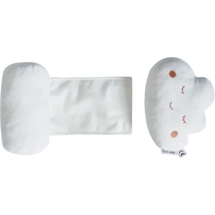 Cale bébé TINEO CLOUDY 2en1 - Fonction peluche