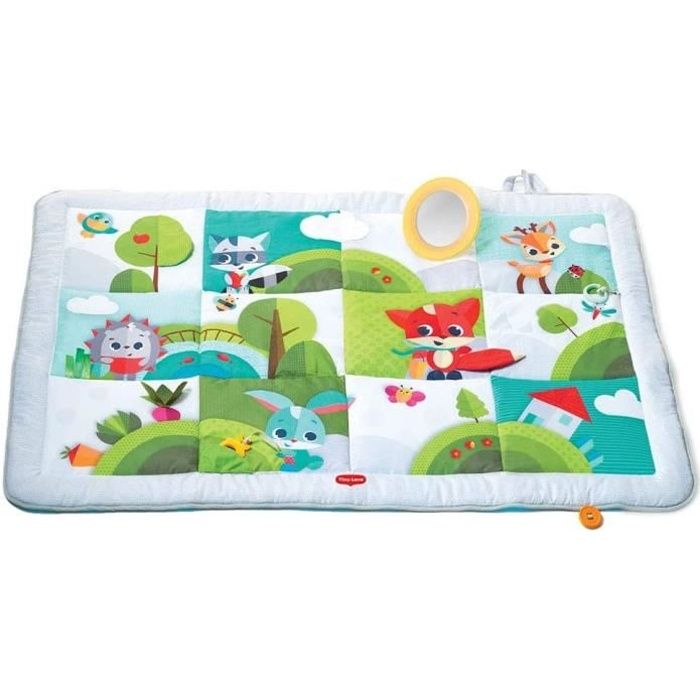 Tiny Love Tapis géant XL Des La Naissance, Collection Dans La Prairie, 150 X 100 Cm