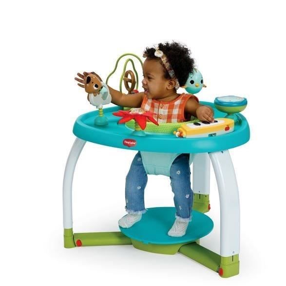 TINY LOVE Centre d'activités 5 en 1, Jouets, pousseur, évolutif table+chaise, 3 mois a 3 ans, Meadow days