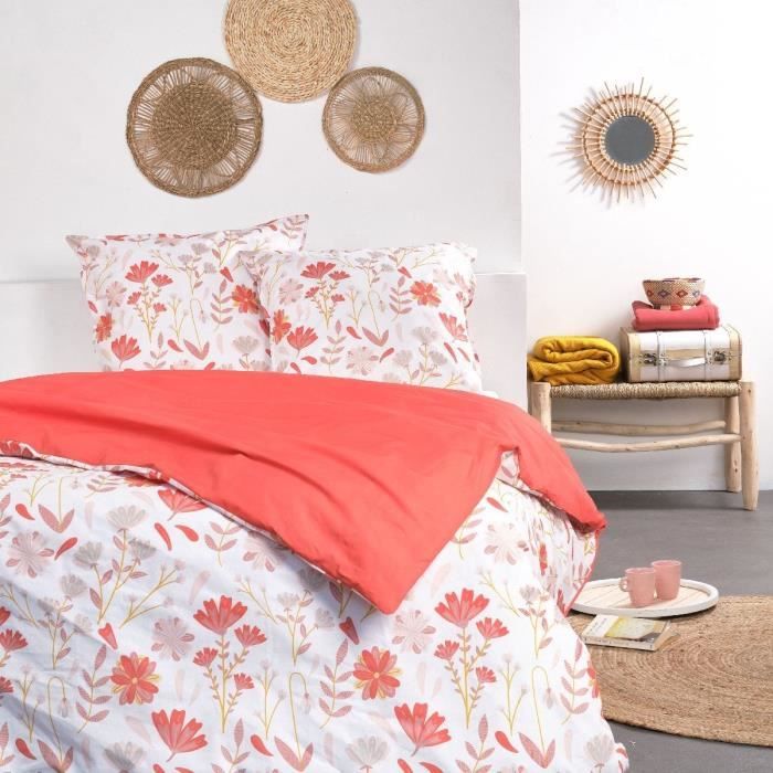 Parure de lit 2 personnes - TODAY - Sunshine 11.43 - 220 x 240 cm - 100% Coton imprimé