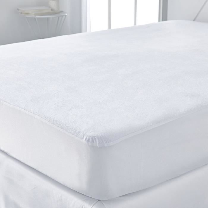 Protege matelas imperméable - TODAY - Essential - 160x200 cm - Lavable a 95°C