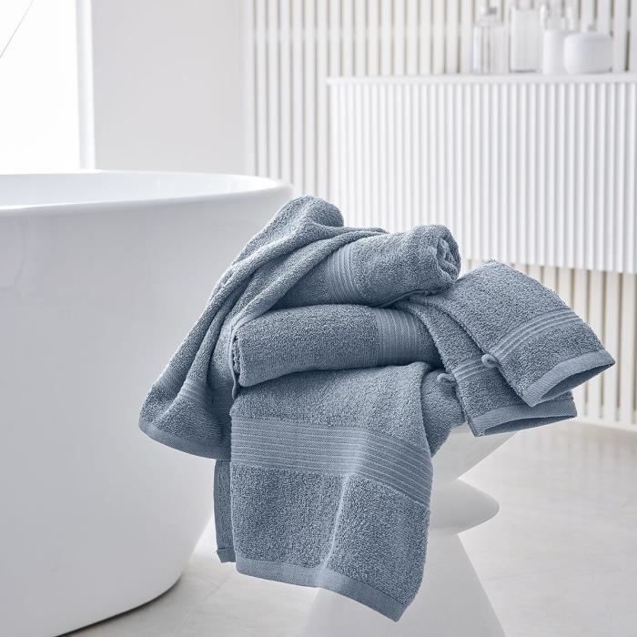 Drap de Bain TODAY 70x130 cm 100% Coton - Denim