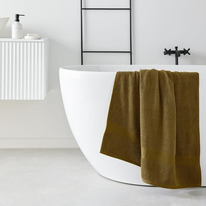 TODAY Essential - Maxi drap de bain 90x150 cm 100% Coton coloris bronze