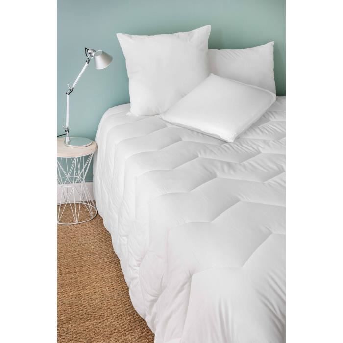 TOISON D'OR - Oreiller mémoire de forme - Paresse Soft - Confort extra souple - 60x60cm  - Blanc