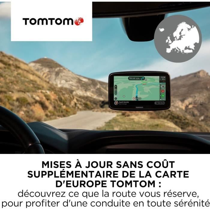 Navigateur GPS TOMTOM GO Classic 5 - Carte Europe 49 pays - Mises a jour Wi-Fi - Alertes de zones de danger