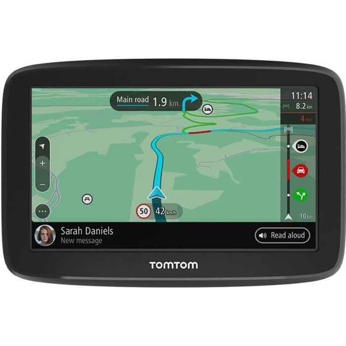 Navigateur GPS TOMTOM GO Classic 6 - Carte Europe 49 pays - Mises a jour Wi-Fi - Alertes de zones de danger