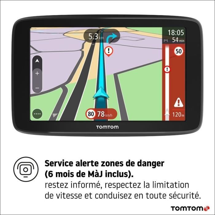 GPS Tomtom GO Camper Tour, écran HD 6''