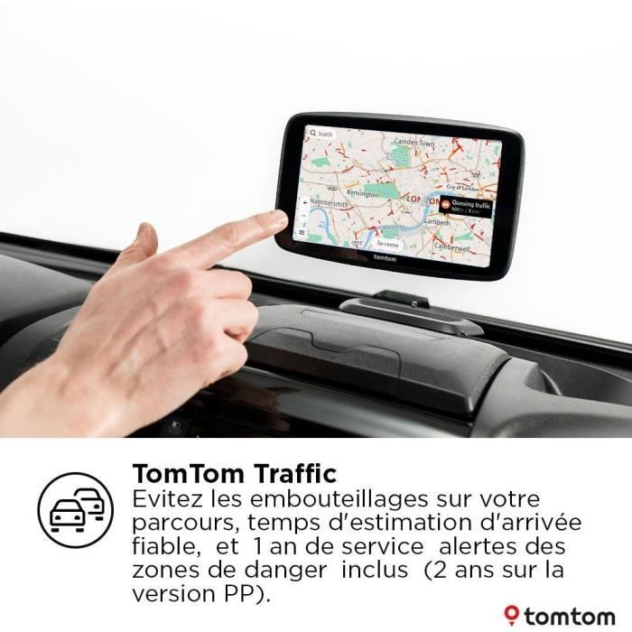 Navigateur GPS - TOM TOM - GO Camper Max 7 - Nouvelle génération - 7 - Cartographique mondiale