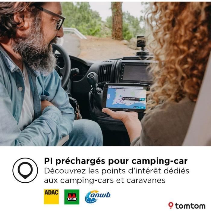 Navigateur GPS - TOM TOM - GO Camper Max 7 - Nouvelle génération - 7 - Cartographique mondiale