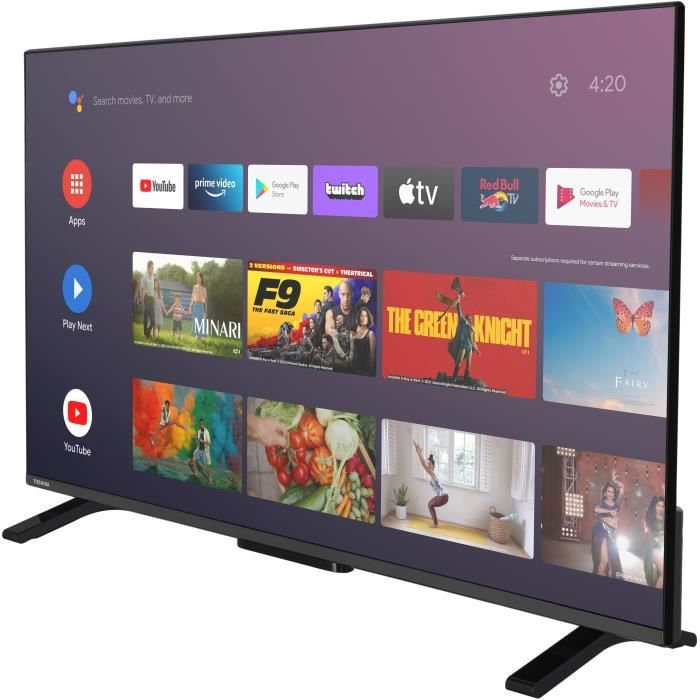 TOSHIBA 40LV2E63DG - TV LED 40'' (102 cm) - Full HD 1920x1080 - HDR10 - TV connecté Smart TV - 2xHDMI - WiFI