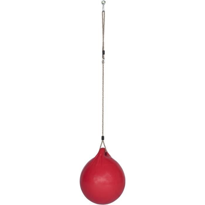 Balançoire ballon - TRIGANO - Swing Ball - Rouge - Pour Enfant - Diametre 40 cm