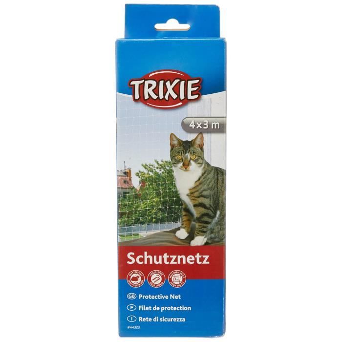 TRIXIE Filet de protection pour chat 4 × 3 m